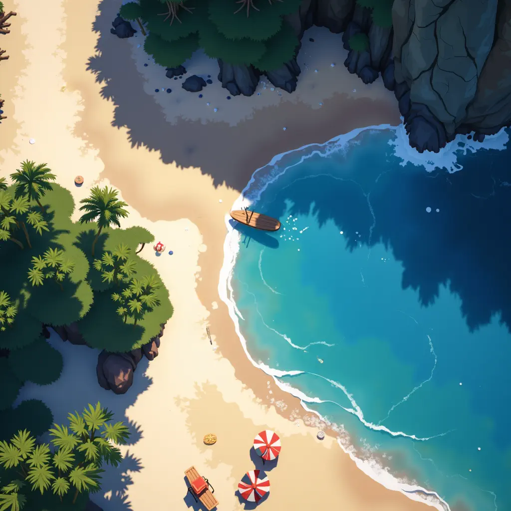 Top Down Stylized Style